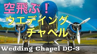 【国際結婚/カップル】パイロットの結婚式は上空で！Pilots married on flying DC-3!