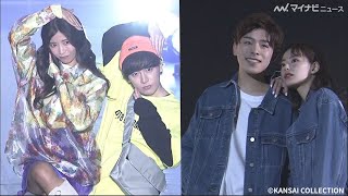 ヴァンゆん×なこなこカップル、人気Youtuber共演！「関西コレクション 2021 S/S」