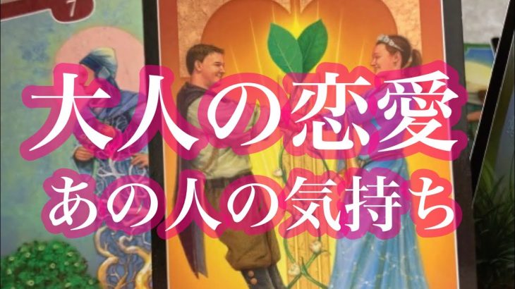 大人の恋愛💗あの人の気持ち、今後の展開❣️怖いほど当たる！？タロット オラクルカードリーディング🥰🌈