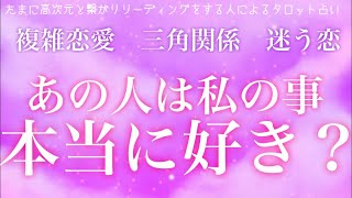 【辛口厳しめ】【複雑恋愛】【三角関係】【迷う恋】【愛人関係】私の事好き？【恋愛】【タロット】