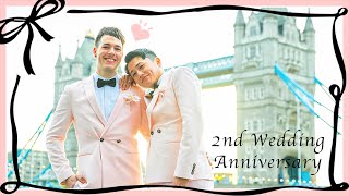 国際ゲイカップルの結婚記念日２周年〔#60〕