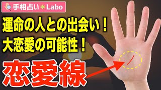 【手相占い】恋愛線とは？【サクッと解説】