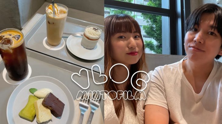 한일커플・日韓カップル✨일본 일상 I 일본인 남편이랑 우메다 카페 데이트👫I 梅田大行列カフェ・ショッピングデート