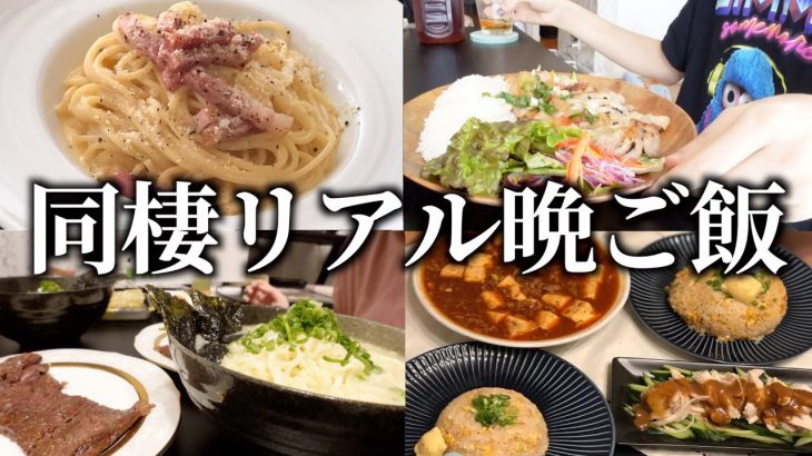 【リアル晩ご飯】同棲カップルの自炊ごはんと食費全部お見せします