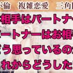 【不倫 複雑恋愛 三角関係】お相手はパートナーを、パートナーはお相手をどう思い、これからどうしたいのか？👼夫婦関係としてご覧もいただけます。