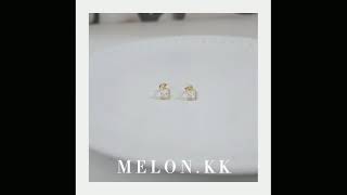 Melonkk-ユニセックス スキンジュエリー カップル ピアス①