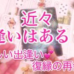 【恋愛・タロット】出逢いはある？？新しい出会いでも♡復縁の再開でも♡