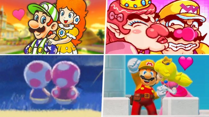 Evolution of Super Mario Couples (1981 – 2021)