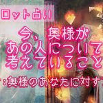 🌹複雑恋愛タロット占い🌹奥さんが今、彼について考えていること🥺三角関係の方もどうぞ🌟