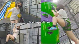 [初挑戦]カップルでアトラクションパークに挑戦したら彼女の才能が開花した【Mr.JUMP】