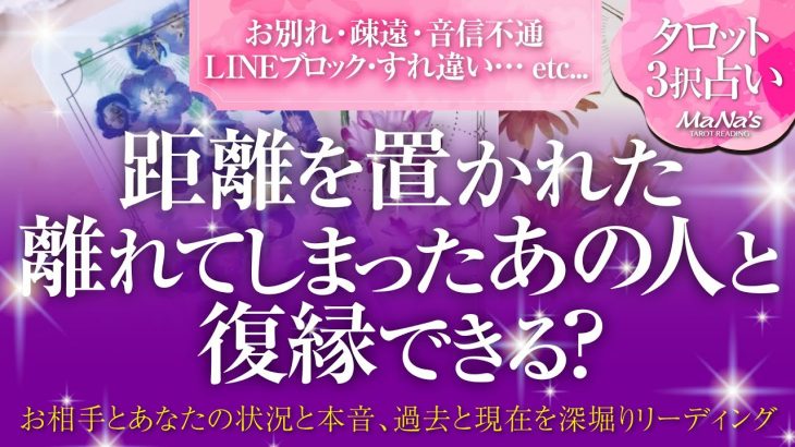 🔮恋愛タロット🌈音信不通・ＬＩＮＥブロック・お別れ・疎遠 etc… 距離を置いた…離れてしまったあの人とあなた…２人は復縁できる❔よりを戻せる❔復縁リーディング💗あの人の本音・2人の関係・最終結果