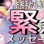 【恋愛💖緊急!!】とにかく今すぐあなたにお伝えしたいのです…😢お相手からあなたへの緊急メッセージ💞直感タロットオラクルカードリーディング💖