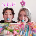 【ASMR】カップルで韓国グミ爆食いしてみたらツッコミどころ満載すぎた…