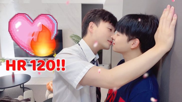 KISSING My Boyfriend To RAISE HIS HEART RATE | Heartbeat Challenge [Gay Couple Lucas&Kibo BL]