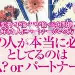 🔮恋愛タロット🌈複雑恋愛・不倫・W不倫・三角関係etc…好きな人にパートナーがいる方…あの人が本当に必要としてるのは私❔or パートナー❔🌈お相手の本音・思惑・2人の関係・未来を深掘りリーディング