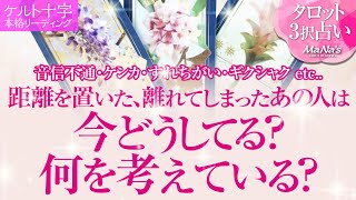 🔮恋愛タロット🌈音信不通・ＬＩＮＥブロック・喧嘩・すれ違い・疎遠etc.距離を置いた離れてしまった2人…会えないあの人は今どうしてる❔何を考えてるの❔お相手の今の状況とあなたへの想い🌈後悔❔復縁❔