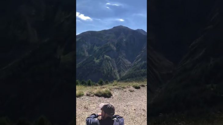 還暦カップルのスクーターツーリング  プロヴァンスアルプス編　Couple in 60th on Provence Alpes, Col D’Allos 2247m