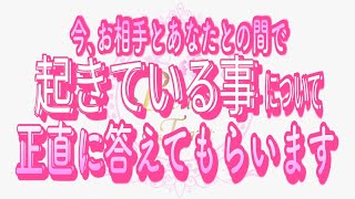 【恋愛❤️驚愕🌟】正直に答えてくれました😳[対話鑑定級タロット🧚]