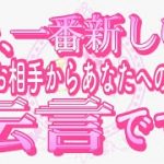 【恋愛❤️今のお相手から🌟】大至急お伝えします😉 [個人鑑定級タロット🧚]