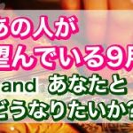 【恋愛三択タロット占い】あの人が思い描いている9月 & あなたとどうなりたいと思っている?