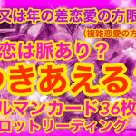 片思い又は年の差恋愛の方限定　（複雑恋愛の方も）　今の恋は脈あり？お相手とつきあえる？タロット＆ルノルマンカード３６枚★グランタブローで深堀りリーディング★片思いタロット　年の差恋愛★片思いタロット★