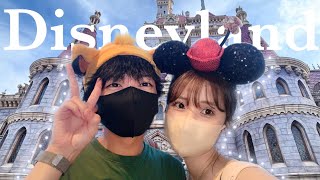 ディズニーランドvlog🏰【プレミアアクセスで快適に🌹】【20代カップル】