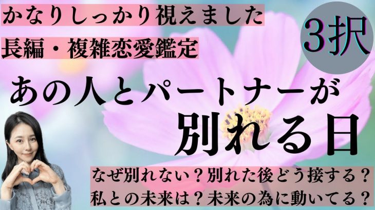 【恋愛タロット🔯長め鑑定】パートナーと別れない理由/別れたら縁を切る❓/あなたとの未来🌈運命の相手/ツインレイ/ソウルメイト/離婚/複雑恋愛/音信不通/復縁/曖昧な関係/ブロック深掘り精密リーディング