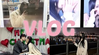 【한일커플/日韓カップル】 한국 데이트 브이로그🤍韓国デートvlog🫧한국 생활 브이로그 / 韓国生活vlog