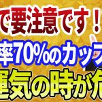 【ゲッターズ飯田】相性が良いカップルは裏運気の時が要注意です！お互いに努力しないと続かない可能性が大です「五星三心占い 恋愛運 結婚運」