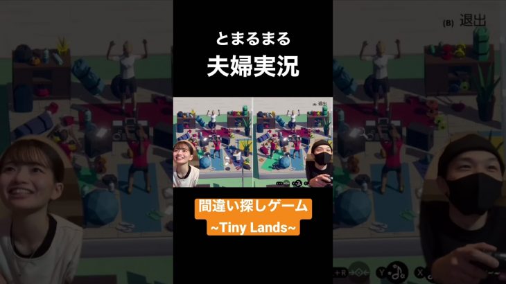 カップルや夫婦、家族にオススメのゲーム🎮✨ #tinylands #game #夫婦 #夫婦実況 #カップル #ゲーム実況 #実況 #shorts #short #間違い探し