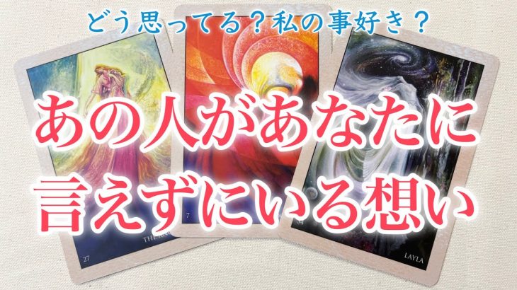 【恋愛❤️】どう思ってる？私の事好き？✴︎あの人があなたに言えずにいる想い🦋🌼【タロットオラクルルノルマンリーディング】