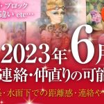 🔮恋愛タロットルノルマン全展開🌈音信不通・ブロック・既読未読スルー・お別れ・疎遠・喧嘩etc.距離を置いた離れたあの人と6月は連絡・復縁・仲直りの可能性はある❔あなたへの本音・2人の関係・距離感は❔