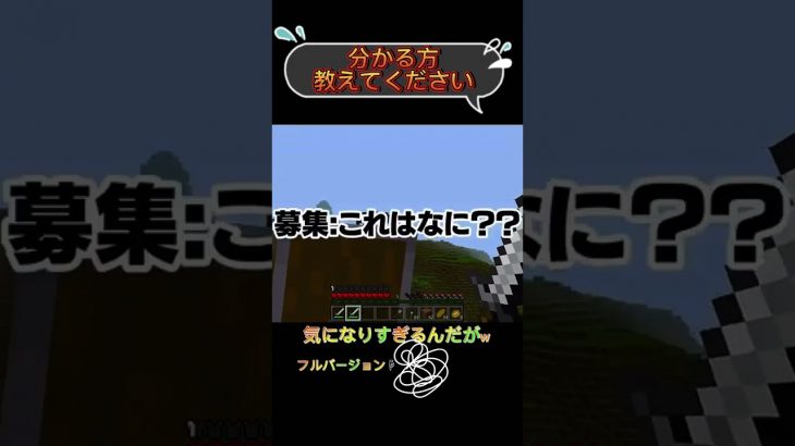 これはなんなのだ#マイクラ#マイクラ実況#ゲーム #ゲーム実況 #カップル #カップルチャンネル