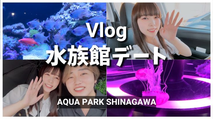 【Vlog】20代カップル系夫婦の水族館デート | アクアパーク品川