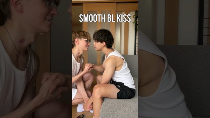 Surprise Hot BL Kiss 💋 Smooth Boyfriend 🔥 #bl #gay #couple #ゲイカップル #同性カップル #blfan #couplegoals