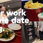 【vlog】初投稿！東京社会人カップル仕事終わりの大人デート。|日比谷|映画デート