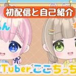 新人vtuber 【初配信】 カップルチャンネルはじめました🎶🍯 ここちっち 【カップルvtuber】#ここちっち初配信