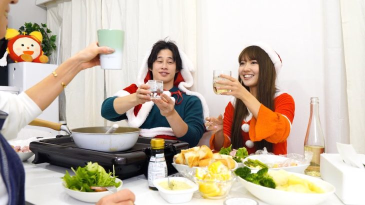 娘カップルとクリスマスパーティー！！久しぶりに賑やかな田中家でしたww